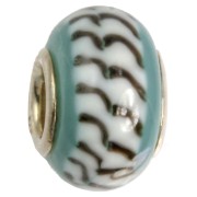 IMPPAC Glas 925 Spacer Bead Arctic European Beads SMB3224