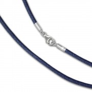 IMPPAC Textil Armband 925 marine für European Beads SML8521