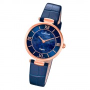 Candino Damen Armband-Uhr Lady Elegance C4671/2 Quarzuhr Leder blau UC4671/2