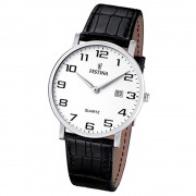 FESTINA Herren-Armbanduhr analog Quarz Leder Klassik Uhr UF16476/1