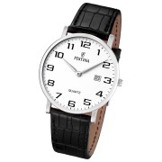 FESTINA Herren-Armbanduhr analog Quarz Leder Klassik Uhr UF16476/1