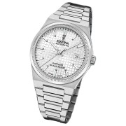 Festina Herrenuhr Edelstahl silber Festina Swiss made Armbanduhr UF20028/1