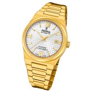 Festina Herrenuhr Edelstahl gold Festina Swiss made Armbanduhr UF20032/1