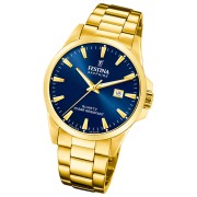 Festina Herrenuhr Edelstahl gold Festina Swiss made Armbanduhr UF20044/3