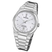 Festina Herrenuhr Swiss Made Armbanduhr Edelstahl silber UF20051/1