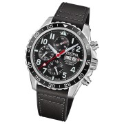 Festina Herrenuhr Swiss Made Armbanduhr Leder schwarz UF20056/3