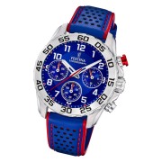 Festina Kinder Armbanduhr Junior Collection F20458/2 Quarz Leder blau UF20458/2