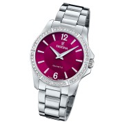Festina Damenuhr Edelstahl silber Festina Mademoiselle Armbanduhr UF20593/2
