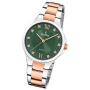 Festina Damenuhr Mademoiselle Armbanduhr Edelstahl silber rosegold UF20612/4