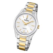 Festina Damenuhr Mademoiselle Armbanduhr Edelstahl silber gold UF20619/1