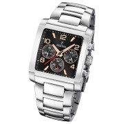 Festina Herrenuhr Edelstahl silber Timeless Chronograph Armbanduhr UF20652/4