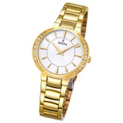 Festina Damenuhr Boyfriend Armbanduhr Edelstahl silber UF20687/1