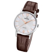 Festina Herrenuhr Klassik Armbanduhr Leder braun UF20691/2