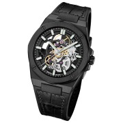 Festina Herrenuhr Automatik Armbanduhr Leder schwarz UF22015/1