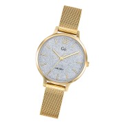 Girl Only GO Damenuhr Analog Quarzuhr mit Edelstahlarmband gold UGO695234