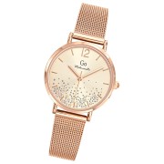 Girl Only GO Damenuhr Analog Quarzuhr mit Edelstahlarmband rosegold UGO695434