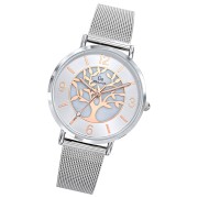 Girl Only GO Damenuhr Analog Quarzuhr mit Edelstahlarmband silber UGO695439