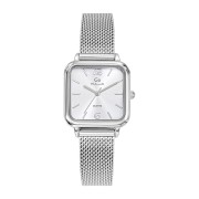 Girl Only GO Damen Armbanduhr Mademoiselle Quarz-Uhr Edelstahl silber UGO695611