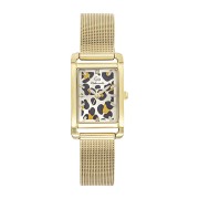 Girl Only GO Damen Armbanduhr Mademoiselle Quarz-Uhr Edelstahl gold UGO695633