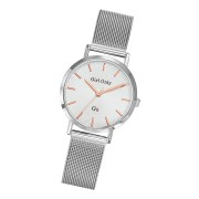 Girl Only GO Damenuhr Analog Quarzuhr mit Edelstahlarmband silber UGO695900