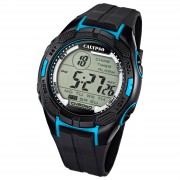 Calypso Herrenuhr Kautschuk schwarz blau Calypso Digital Armbanduhr UK5627/2