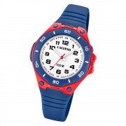 Calypso Kinder Armbanduhr Sweet Time K5758/1 Quarz-Uhr PU blau UK5758/1