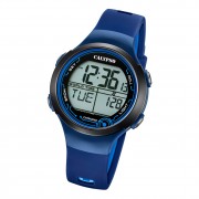 Calypso Damen Herren Armbanduhr K5799/5 Digital Kunststoff dunkelblau UK5799/5
