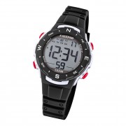 Calypso Damen Herren Armbanduhr K5801/6 Digital Kunststoff schwarz UK5801/6