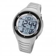 Calypso Herren Armbanduhr Outdoor K5807/1 Digital Kunststoff grau weiß UK5807/1