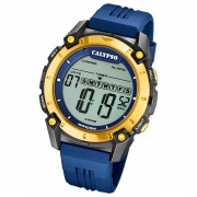 Calypso Herrenuhr Kunststoff blau Calypso Digital Armbanduhr UK5814/2