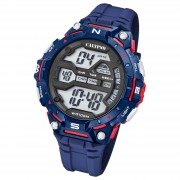 Calypso Herrenuhr Kunststoff blau Calypso Digital Armbanduhr UK5815/2