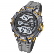 Calypso Herrenuhr Kunststoff grau Calypso Digital Armbanduhr UK5815/3