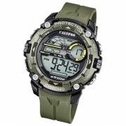 Calypso Herrenuhr Kunststoff dunkelgrün Calypso Digital Armbanduhr UK5819/1