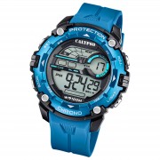 Calypso Herrenuhr Kunststoff blau Calypso Digital Armbanduhr UK5819/2
