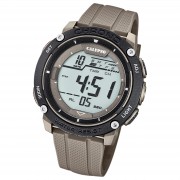 Calypso Herrenuhr Kunststoff grau Calypso Digital Armbanduhr UK5820/1