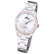 Lotus Damenuhr Edelstahl silber Lotus Classic Armbanduhr UL18795/1