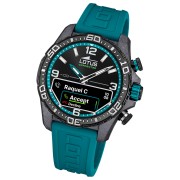 Lotus Herrenuhr Kunststoff Blau Lotus Multifunktion Armbanduhr UL20000/5