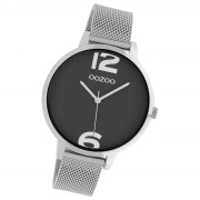 Oozoo Damen Armbanduhr Timepieces Analog Metall silber UOC10142