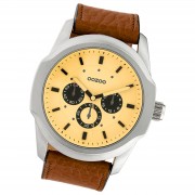 Oozoo Damen Armbanduhr Timepieces Analog Leder braun UOC10316