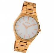 Oozoo Damen Armbanduhr Timepieces Analog Metall rosegold UOC10343