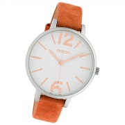 Oozoo Damen Armbanduhr Timepieces Analog Leder braun UOC10435