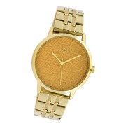 Oozoo Damen Armbanduhr Timepieces C10557 Analog Edelstahl gold UOC10557