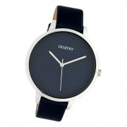 Oozoo Damen Armbanduhr Timepieces C10594 Analog Leder dunkelblau UOC10594