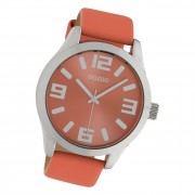 Oozoo Damen Armbanduhr Timepieces C10675 Analog Leder orange UOC10675