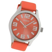 Oozoo Damen Armbanduhr Timepieces C10675 Analog Leder orange UOC10675