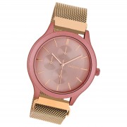 Oozoo Damen Armbanduhr Timepieces Analog Metall rosegold UOC10687