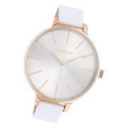 Oozoo Damen Armbanduhr Timepieces C10710 Analog Leder weiß UOC10710