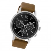 Oozoo Herren Armbanduhr Timepieces C10812 Analog Leder braun UOC10812