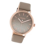 Oozoo Damen Armbanduhr Timepieces C10937 Analog Leder braun taupe UOC10937