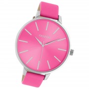 Oozoo Damen Armbanduhr Timepieces C10984 Analog Leder pink UOC10984